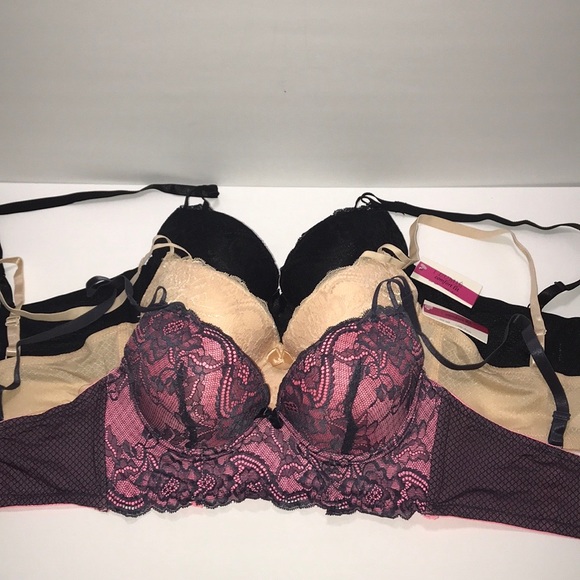 Bundle 3 pieces Push up Bra Confort Fit 4 Hooks - Picture 5 of 12